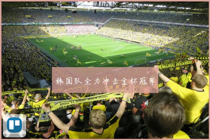 韩国队全力冲击金杯冠军
